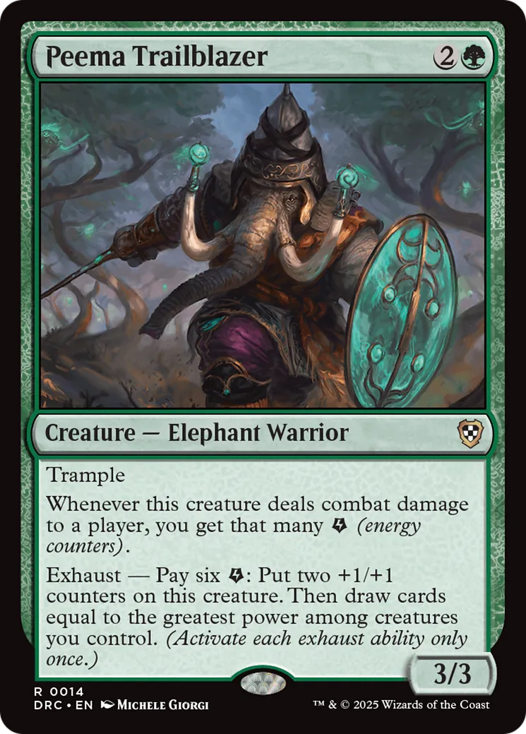 Pionnier de Peema — Aetherdrift Commander — Magic: The Gathering