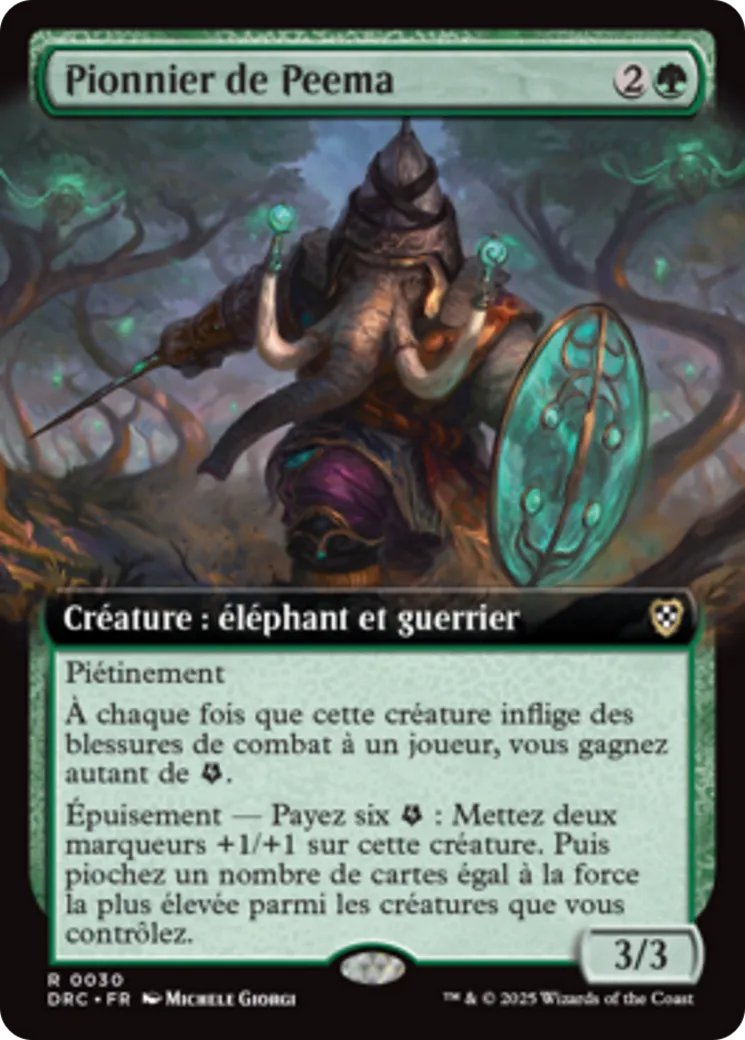 Pionnier de Peema — Aetherdrift Commander — Magic: The Gathering