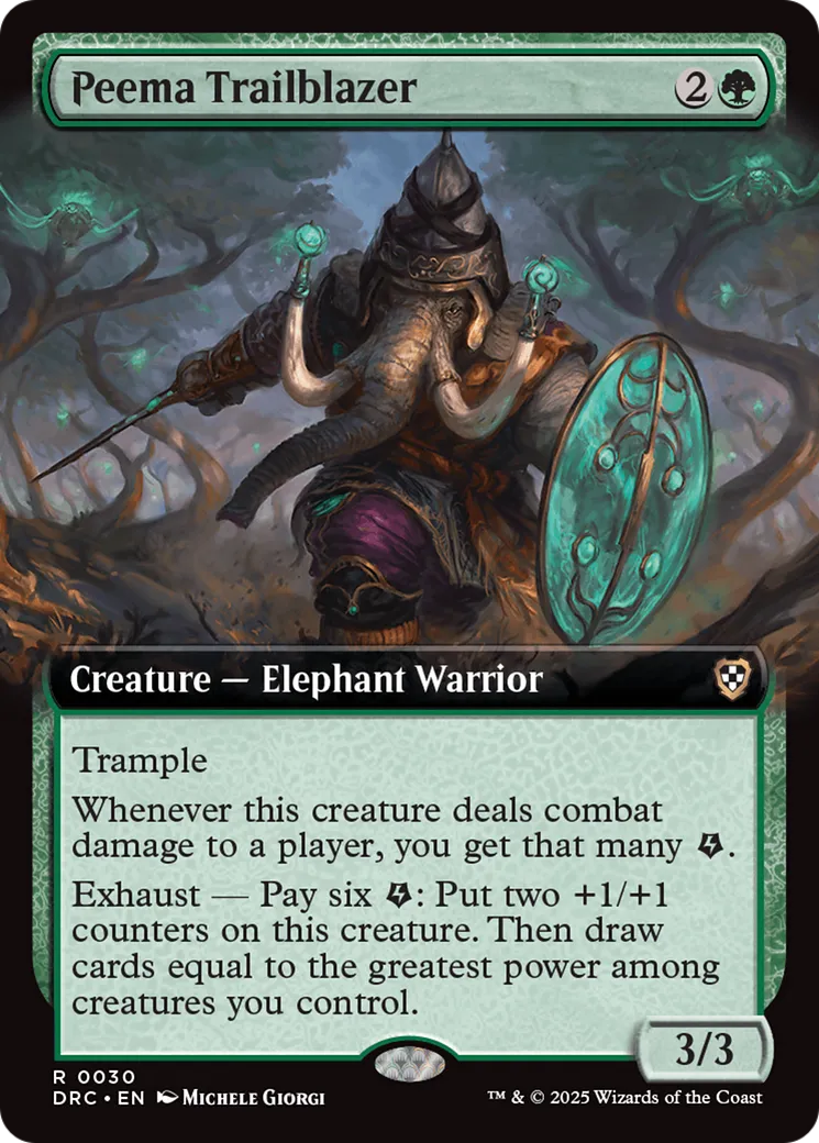 Peema Trailblazer — Aetherdrift Commander — Magic: The Gathering