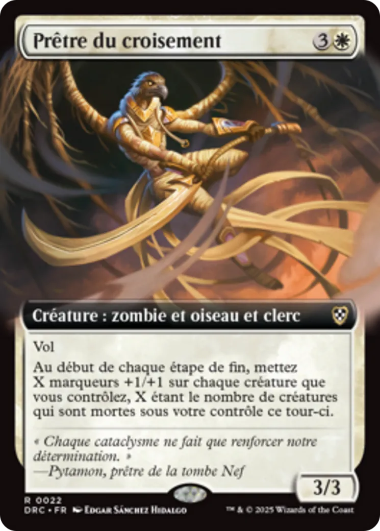 Prêtre du croisement — Aetherdrift Commander — Magic: The Gathering