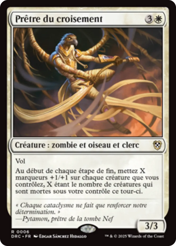 Prêtre du croisement — Aetherdrift Commander — Magic: The Gathering