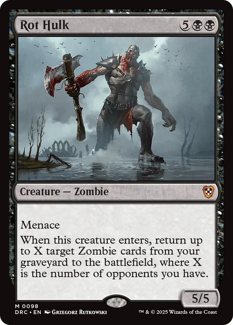 Rot Hulk — Aetherdrift Commander — Magic: The Gathering