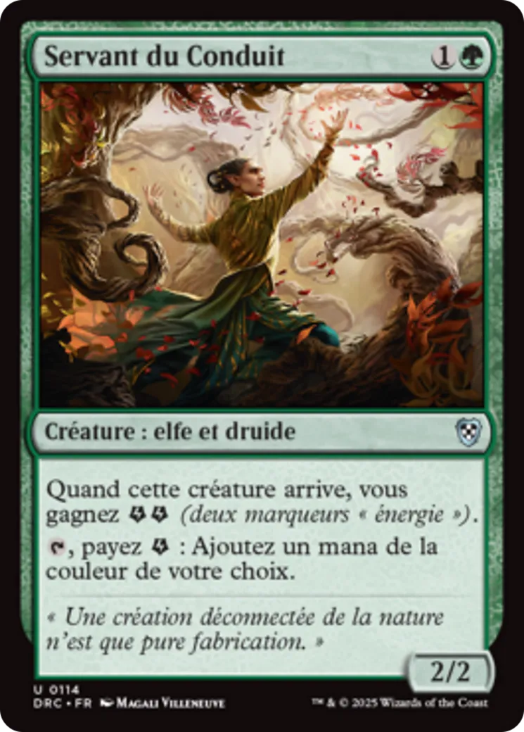 Servant du Conduit — Aetherdrift Commander — Magic: The Gathering