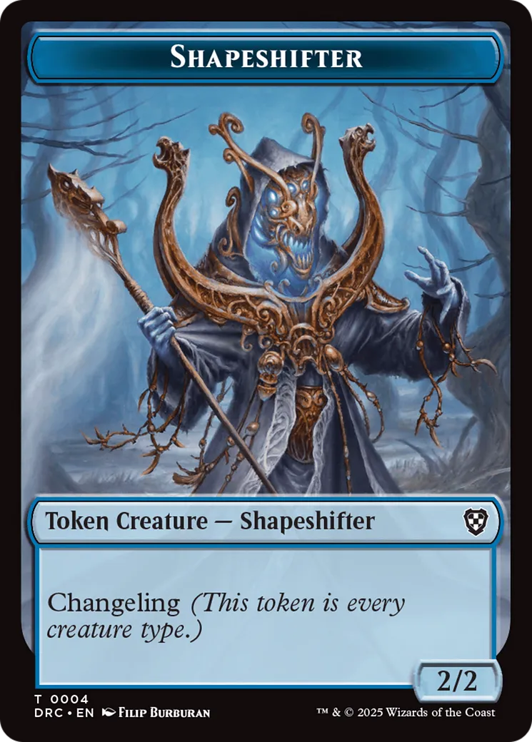 Shapeshifter — Aetherdrift Commander — Magic: The Gathering
