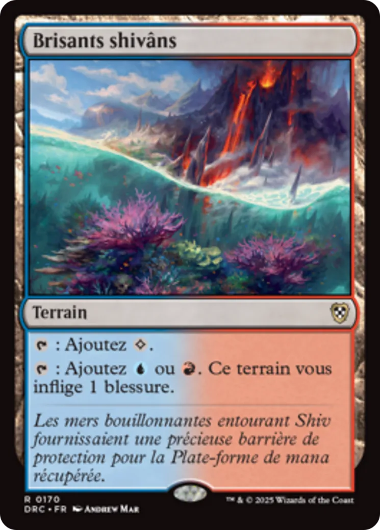 Brisants shivâns — Aetherdrift Commander — Magic: The Gathering