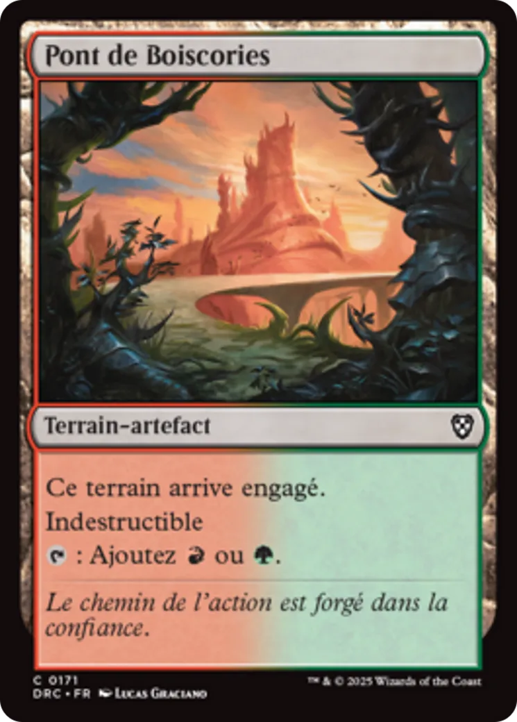 Pont de Boiscories — Aetherdrift Commander — Magic: The Gathering
