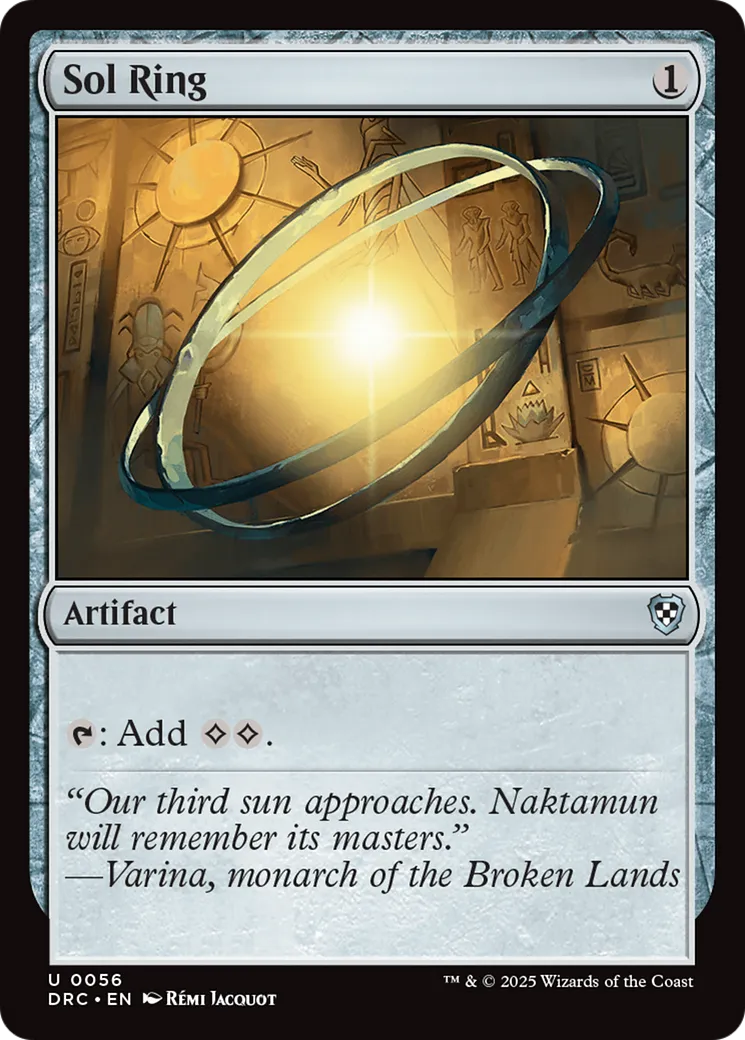 Sol Ring — Aetherdrift Commander — Magic: The Gathering