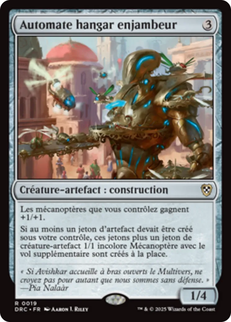 Automate hangar enjambeur — Aetherdrift Commander — Magic: The Gathering