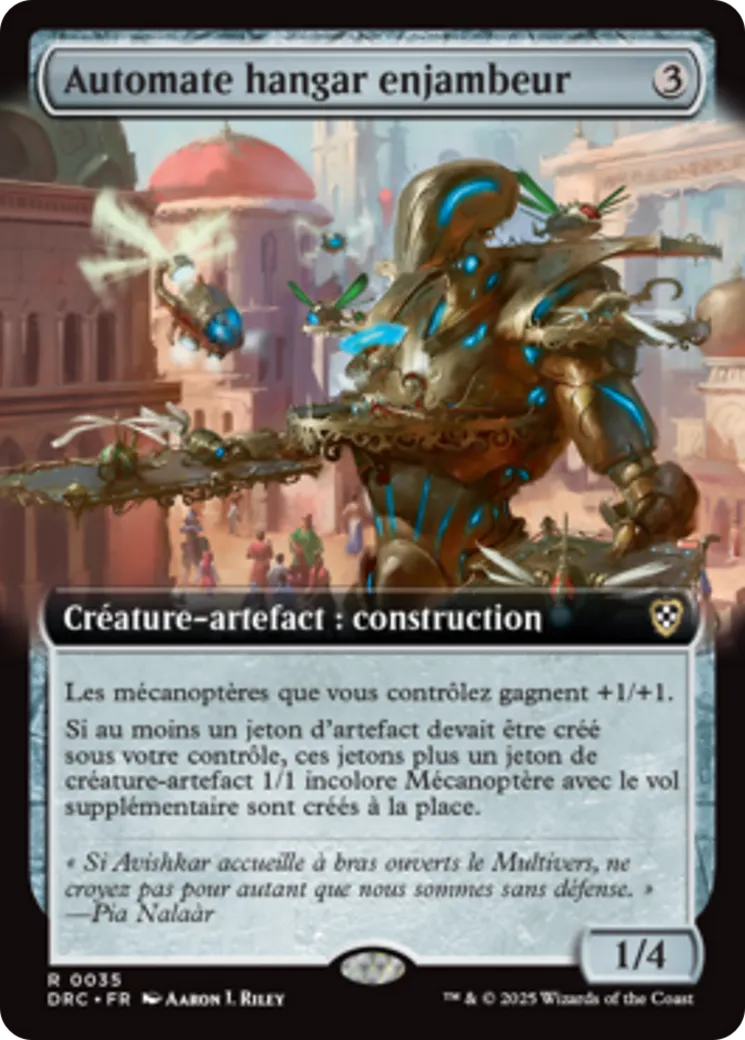Automate hangar enjambeur — Aetherdrift Commander — Magic: The Gathering