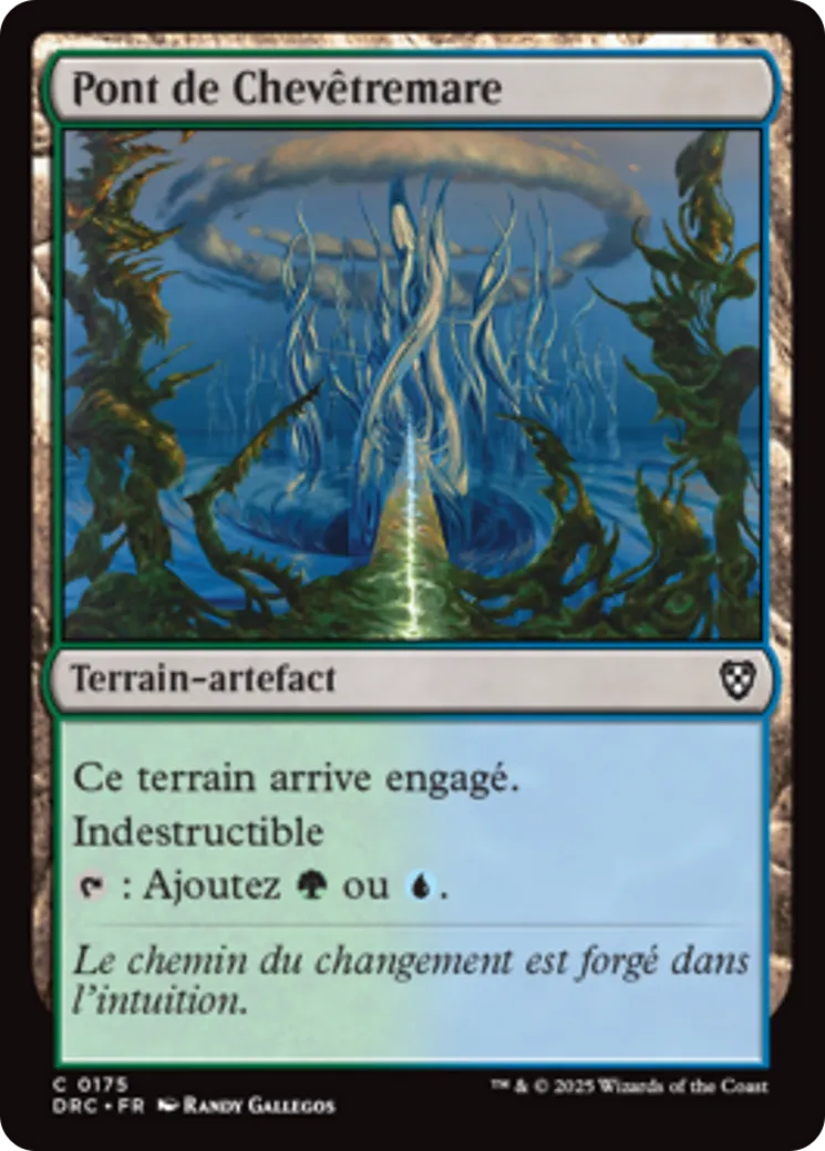Pont de Chevêtremare — Aetherdrift Commander — Magic: The Gathering