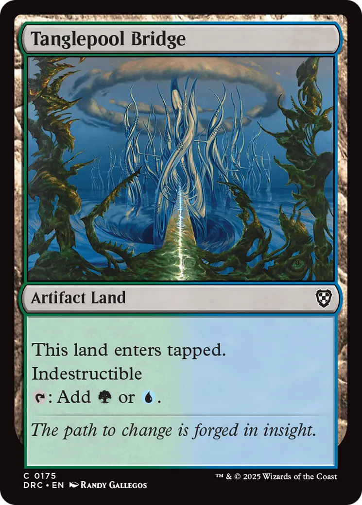 Tanglepool Bridge — Aetherdrift Commander — Magic: The Gathering