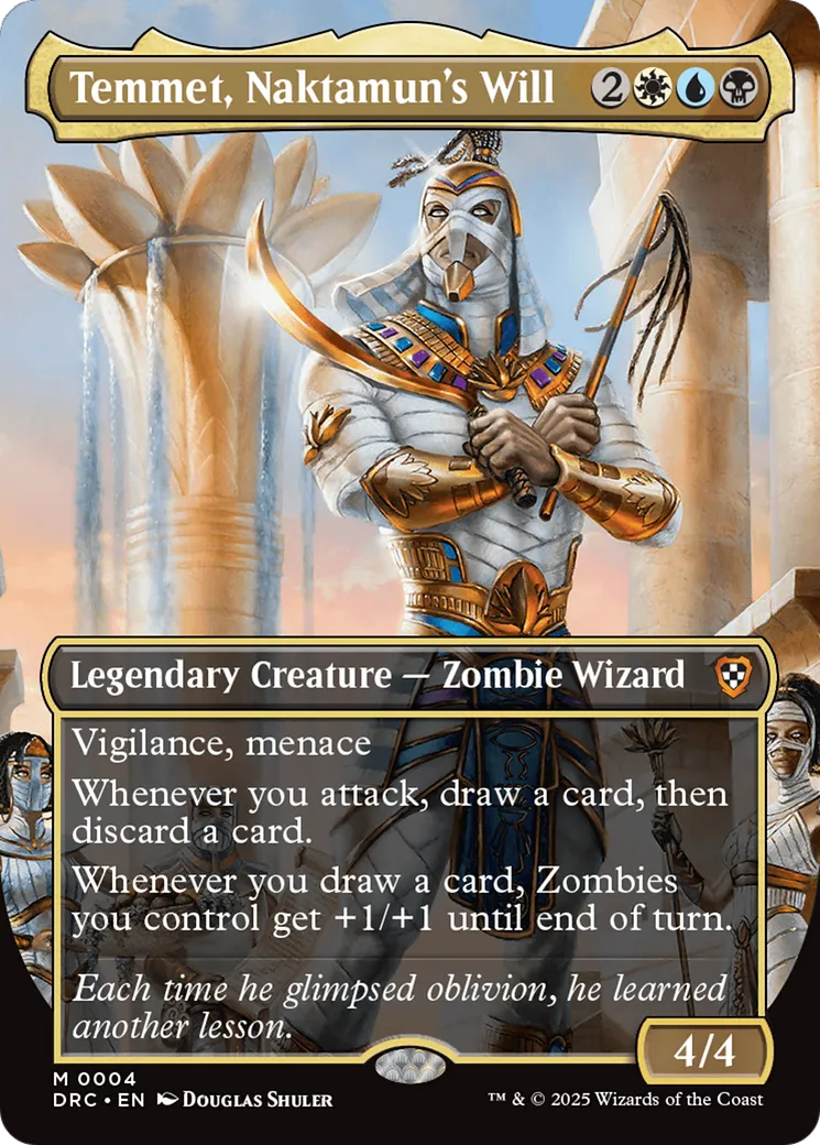 Temmet, Naktamun's Will — Aetherdrift Commander — Magic: The Gathering
