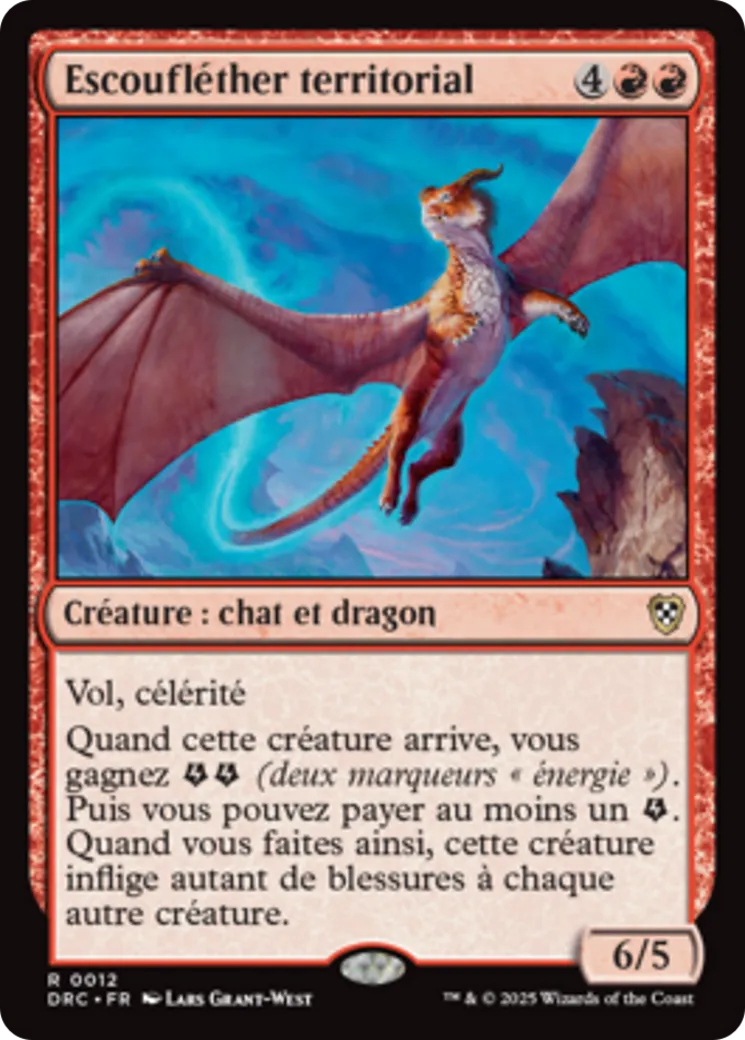 Escoufléther territorial — Aetherdrift Commander — Magic: The Gathering