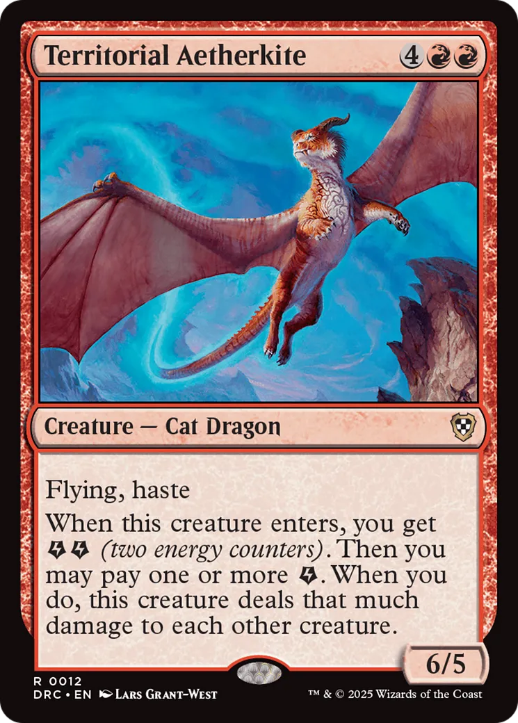 Territorial Aetherkite — Aetherdrift Commander — Magic: The Gathering