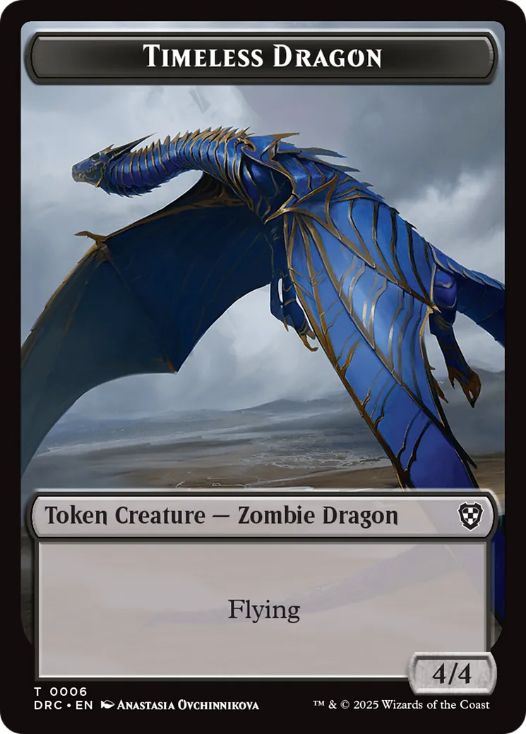 Timeless Dragon — Aetherdrift Commander — Magic: The Gathering