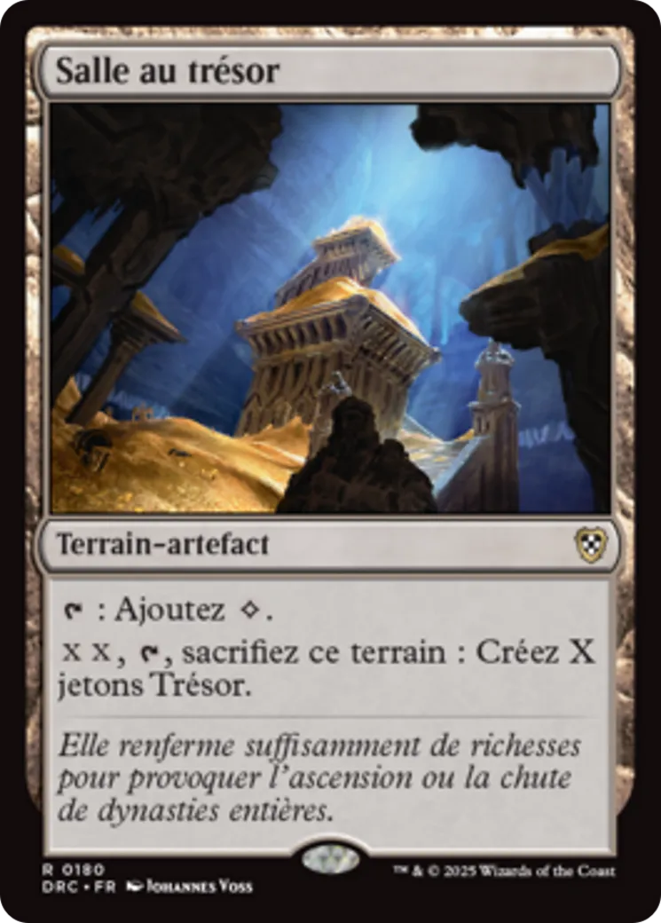 Salle au trésor from Aetherdrift Commander - Magic: The Gathering
