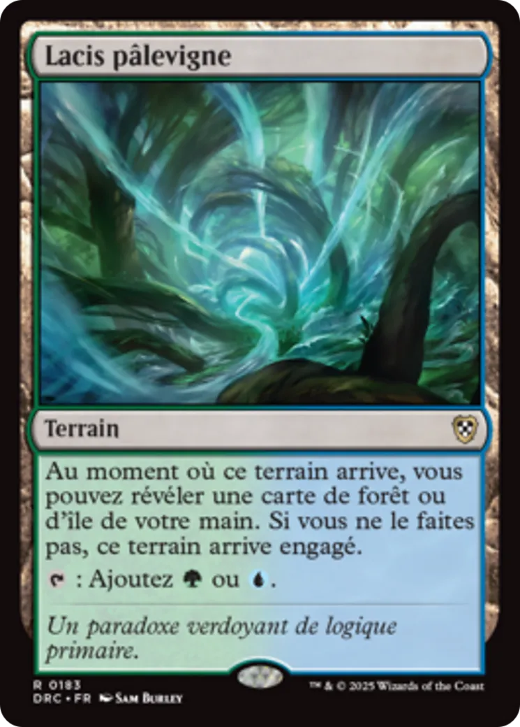 Lacis pâlevigne — Aetherdrift Commander — Magic: The Gathering