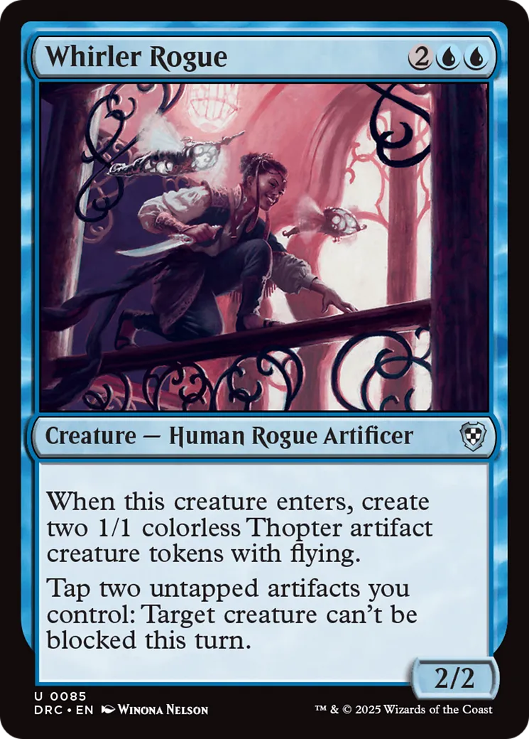 Whirler Rogue — Aetherdrift Commander — Magic: The Gathering