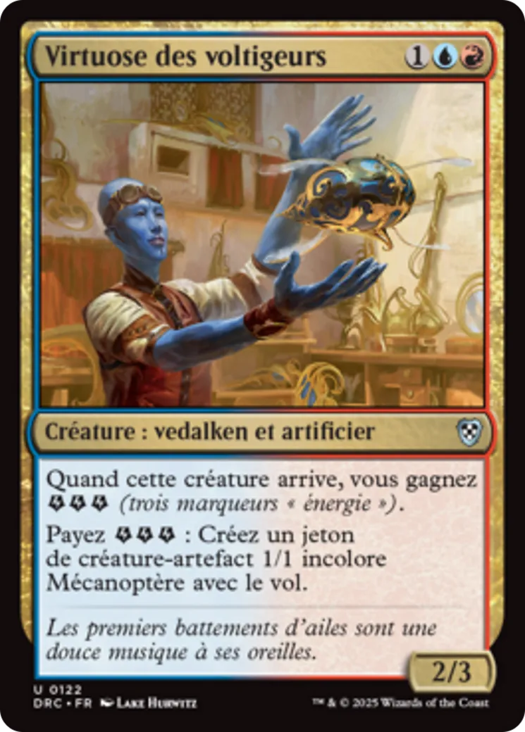 Virtuose des voltigeurs — Aetherdrift Commander — Magic: The Gathering