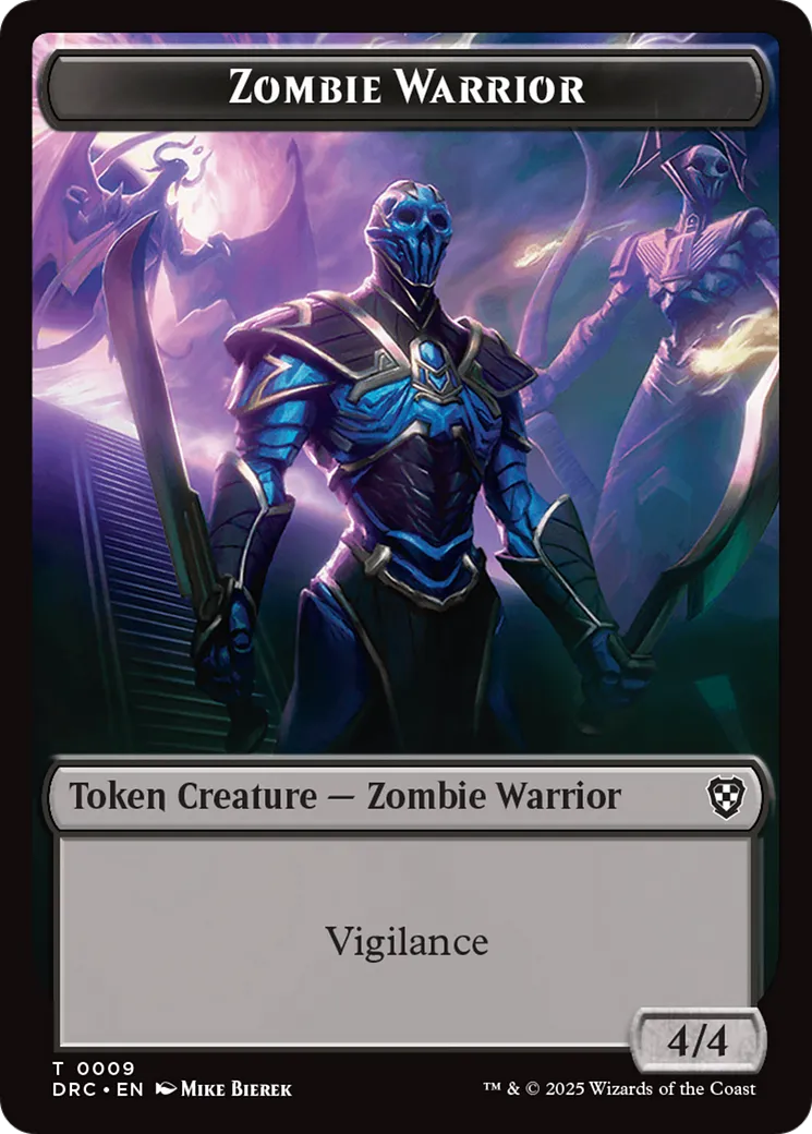 Zombie Warrior — Aetherdrift Commander — Magic: The Gathering