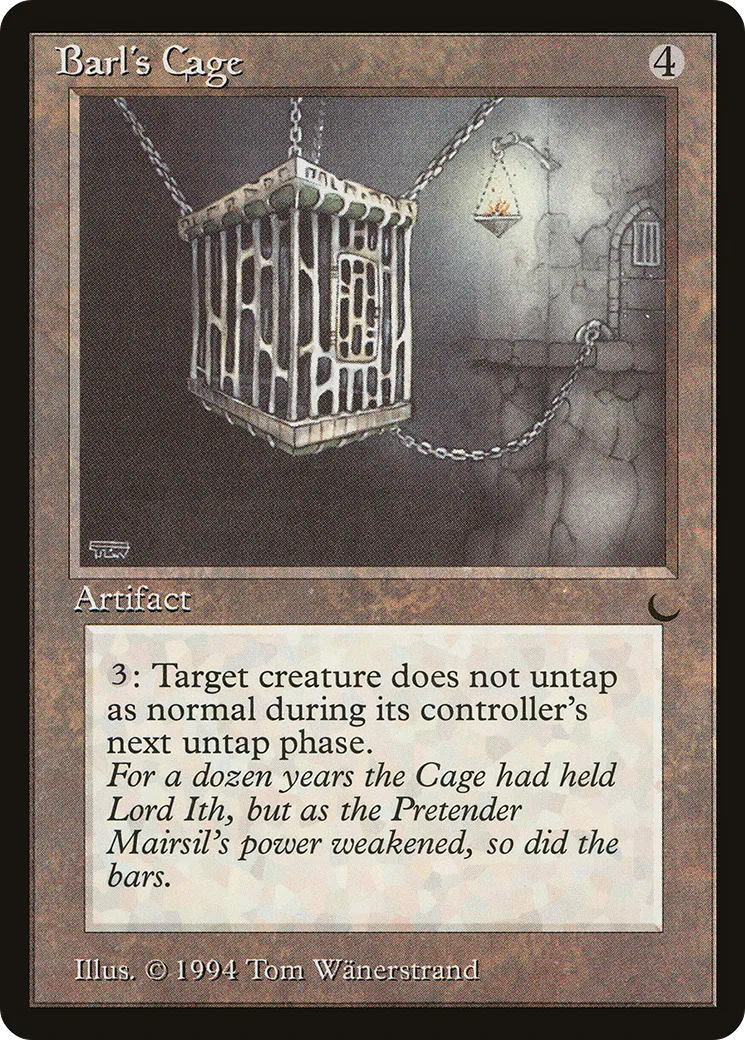 Barl's Cage — The Dark — Magic: The Gathering