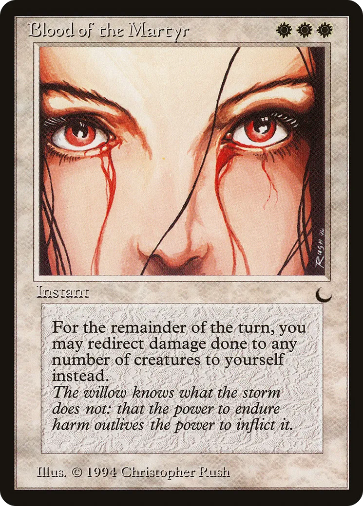 Blood of the Martyr — The Dark — Magic: The Gathering