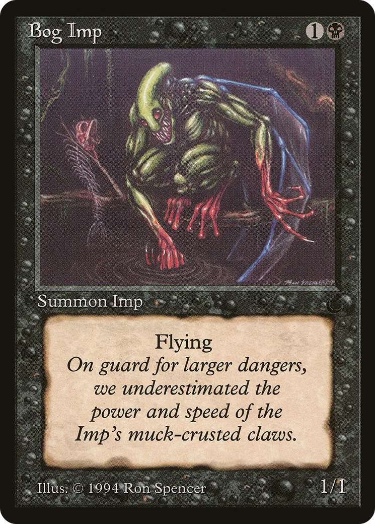 Diablotin des marécages — The Dark — Magic: The Gathering