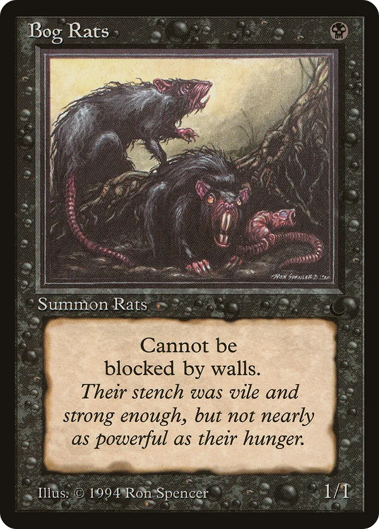 Bog Rats — The Dark — Magic: The Gathering
