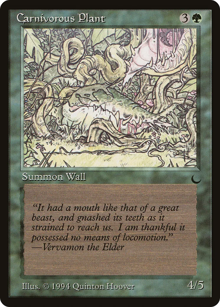Plante carnivore — The Dark — Magic: The Gathering