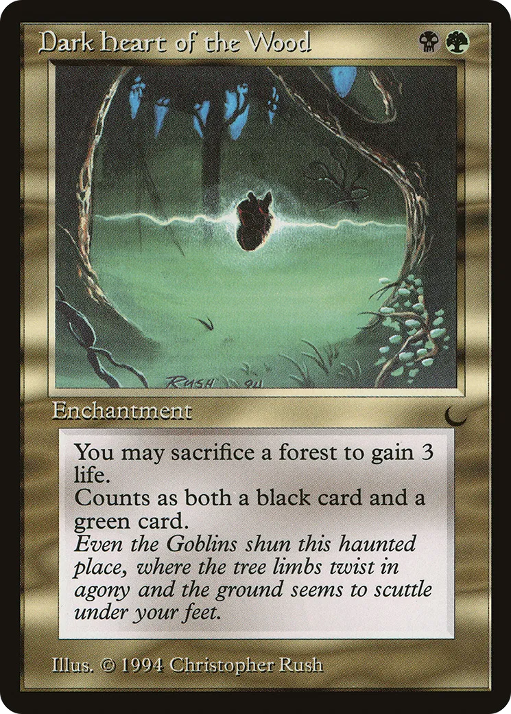 Dark Heart of the Wood — The Dark — Magic: The Gathering