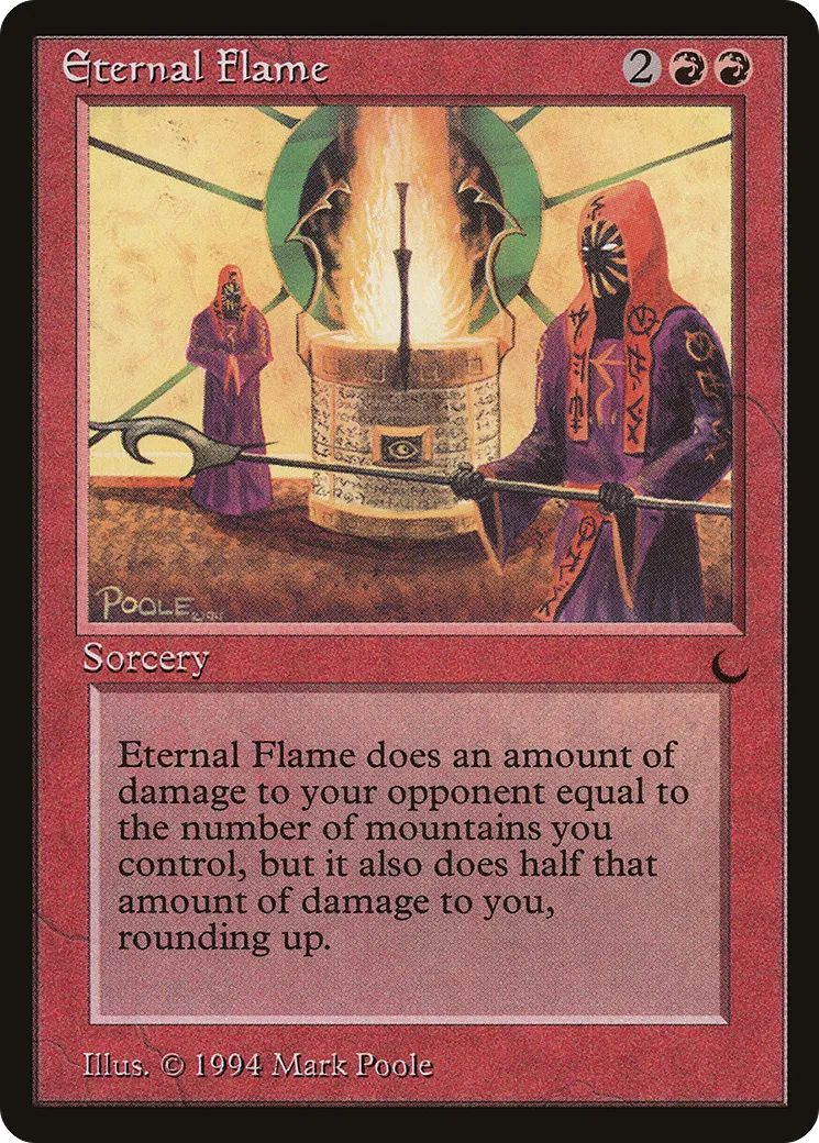 Eternal Flame from The Dark - Magic: The Gathering