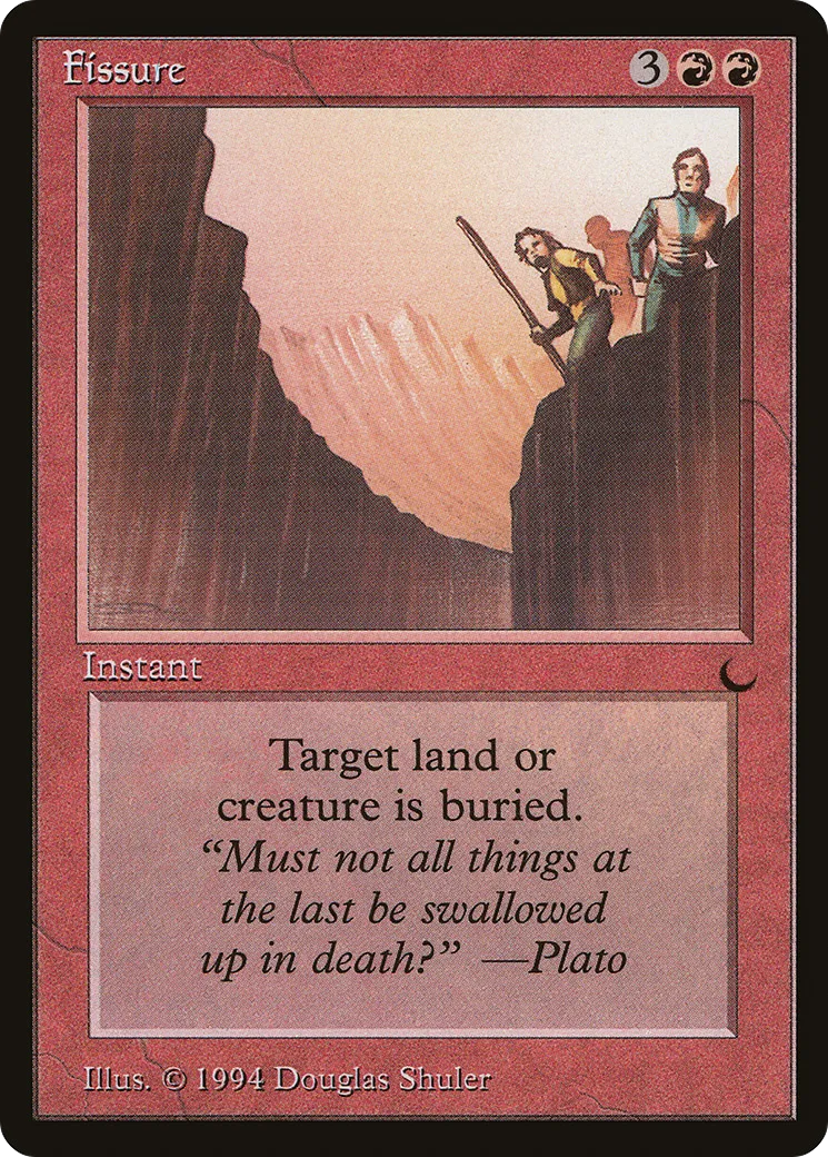 Fissure — The Dark — Magic: The Gathering