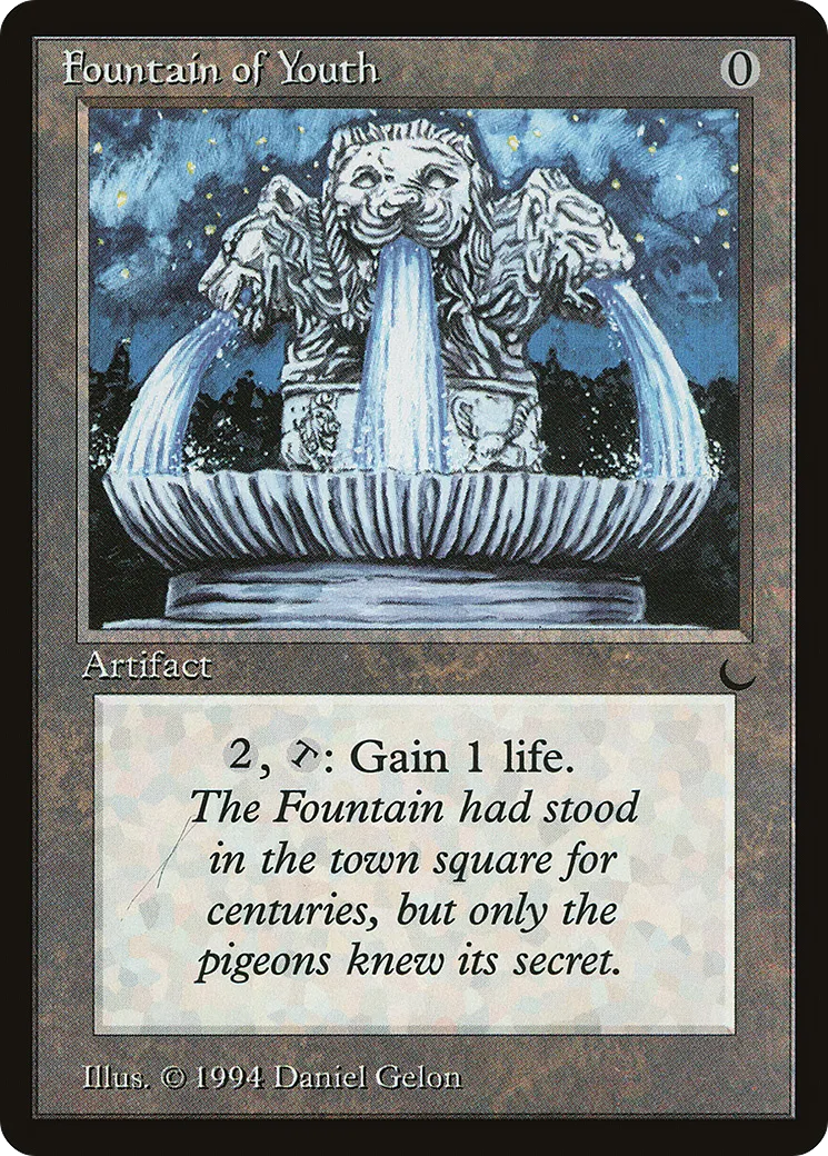 Fountain of Youth — The Dark — Magic: The Gathering