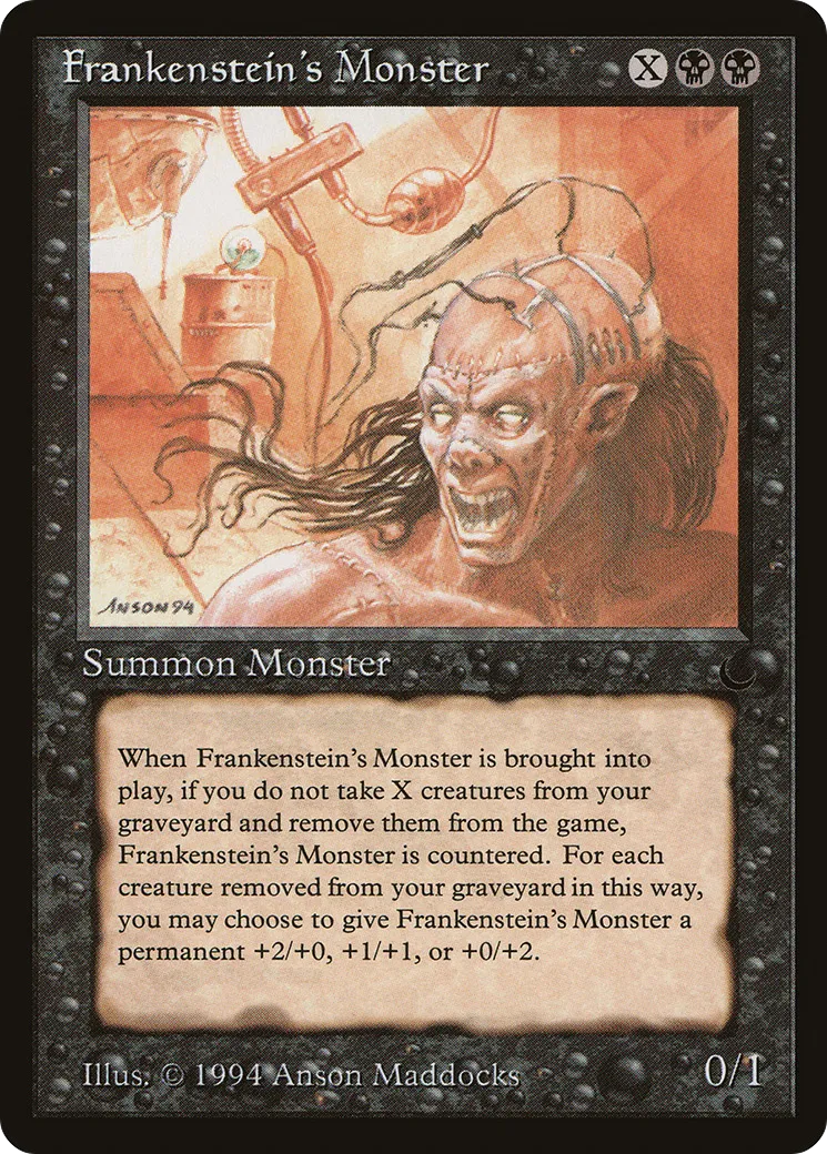Frankenstein's Monster — The Dark — Magic: The Gathering