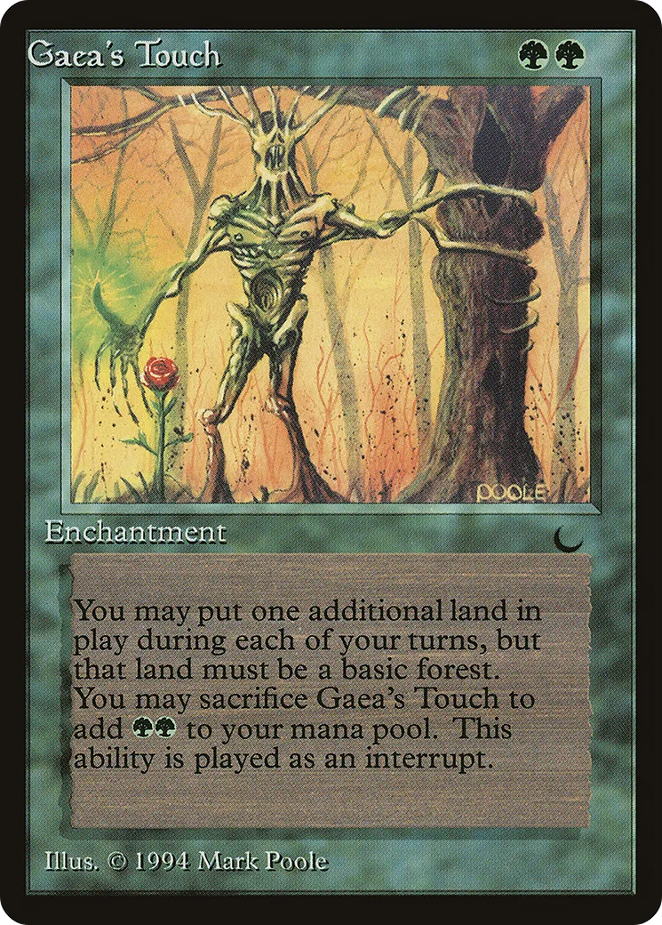 Gaea's Touch — The Dark — Magic: The Gathering