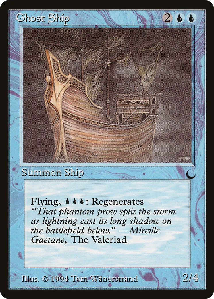 Navire fantôme — The Dark — Magic: The Gathering