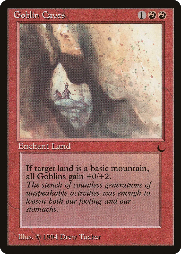 Goblin Caves — The Dark — Magic: The Gathering