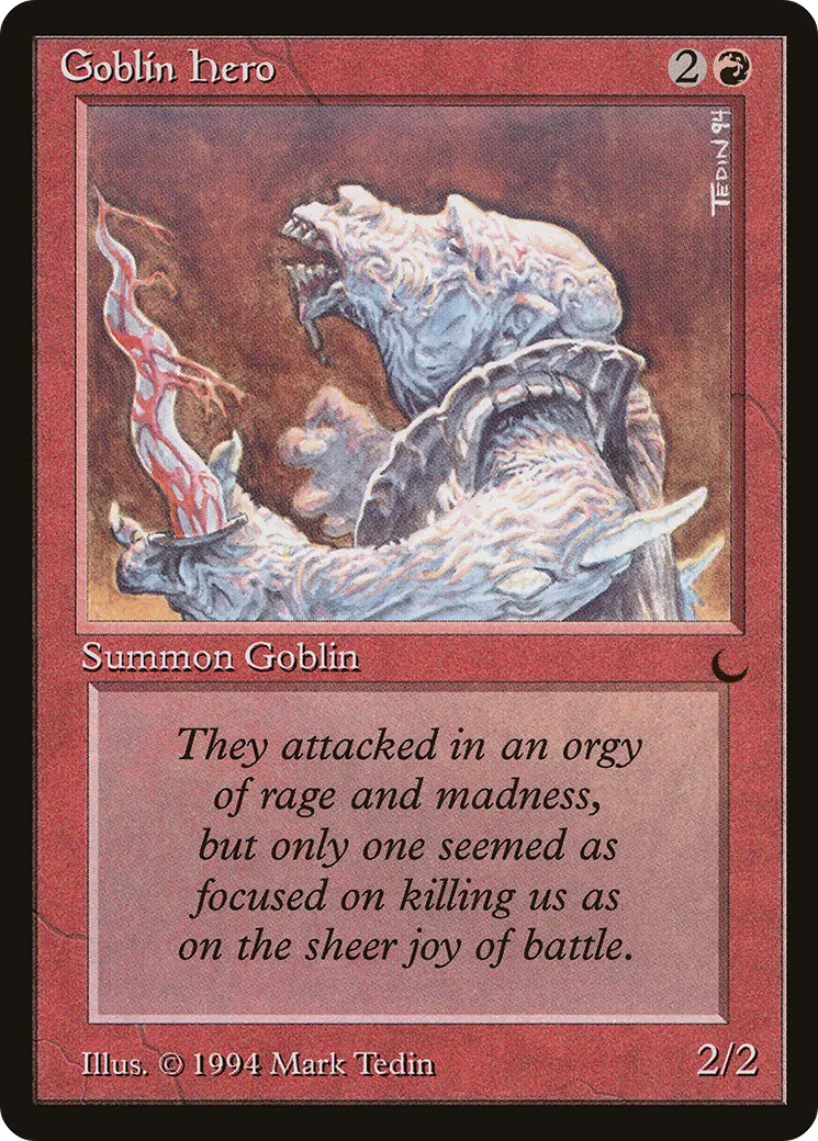 Heros gobelin — The Dark — Magic: The Gathering