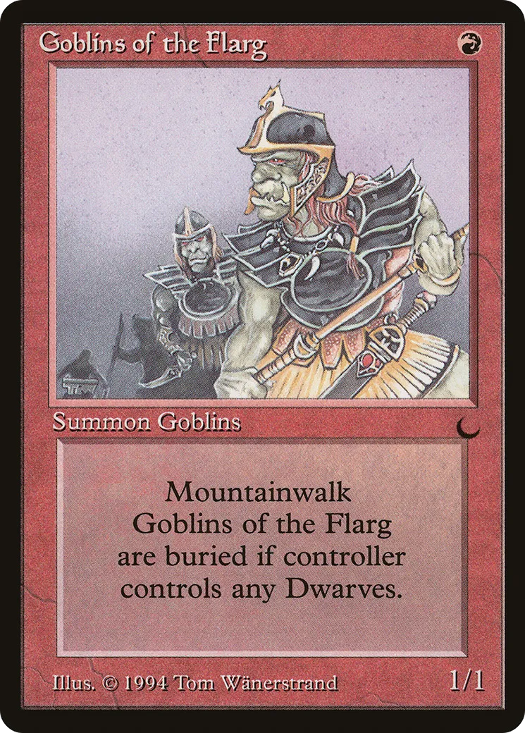 Goblins of the Flarg — The Dark — Magic: The Gathering