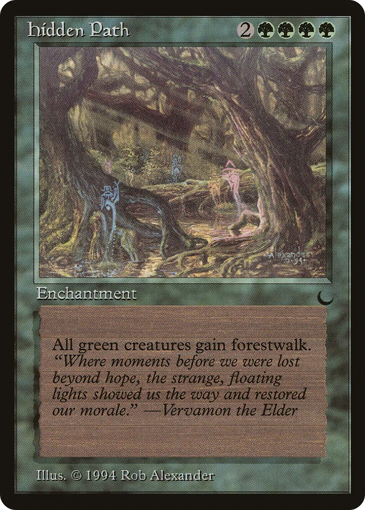 Hidden Path — The Dark — Magic: The Gathering