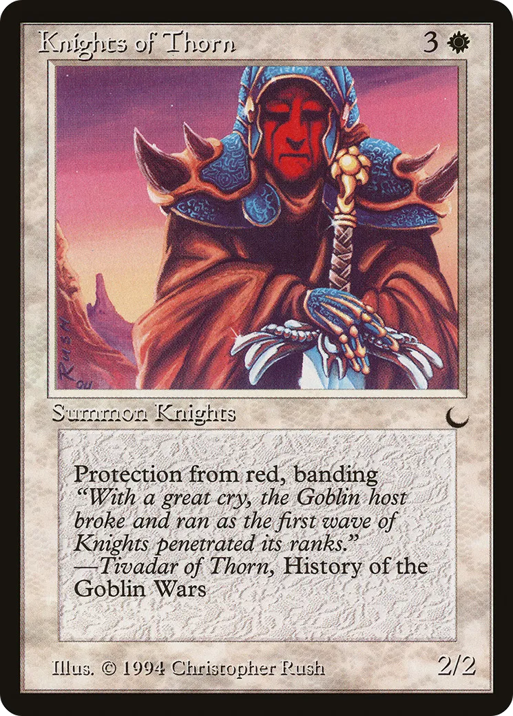 Knights of Thorn — The Dark — Magic: The Gathering