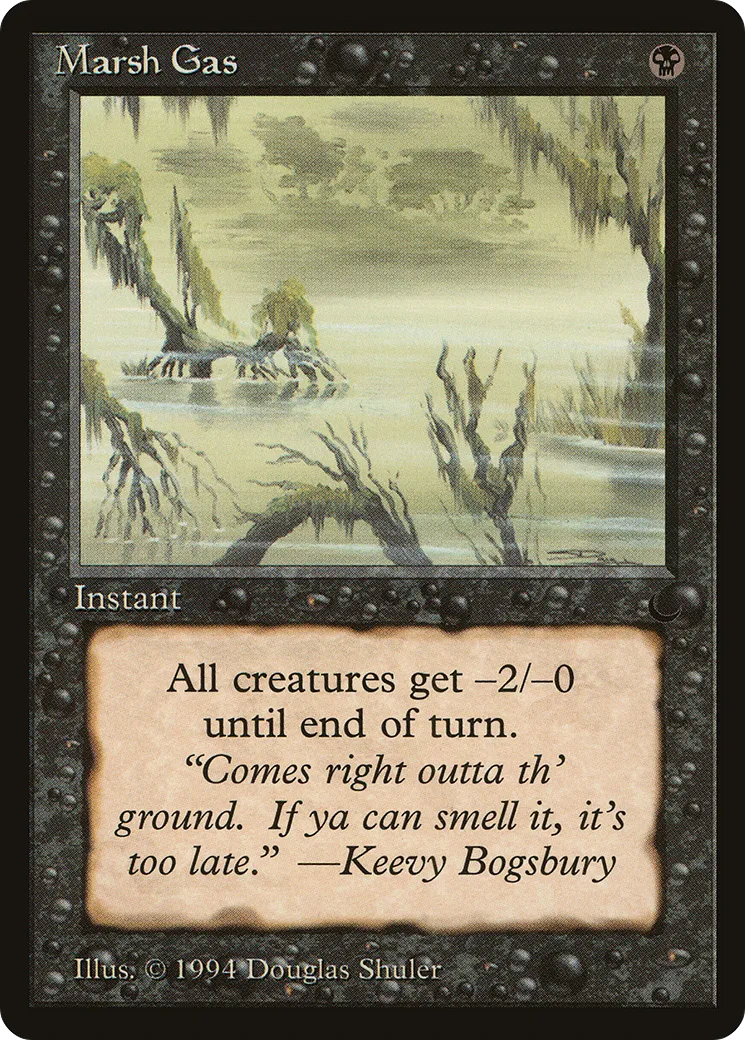 Marsh Gas — The Dark — Magic: The Gathering