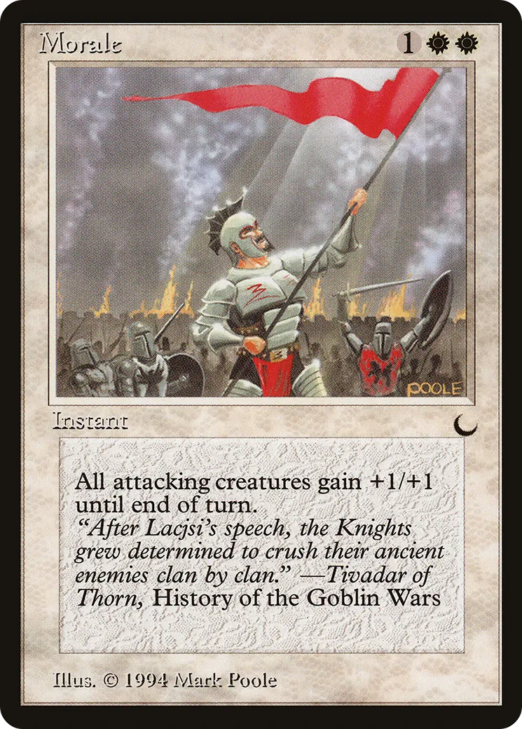 Morale — The Dark — Magic: The Gathering