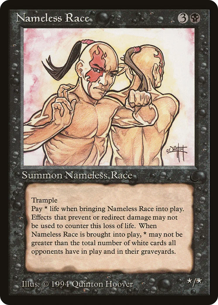 Nameless Race — The Dark — Magic: The Gathering