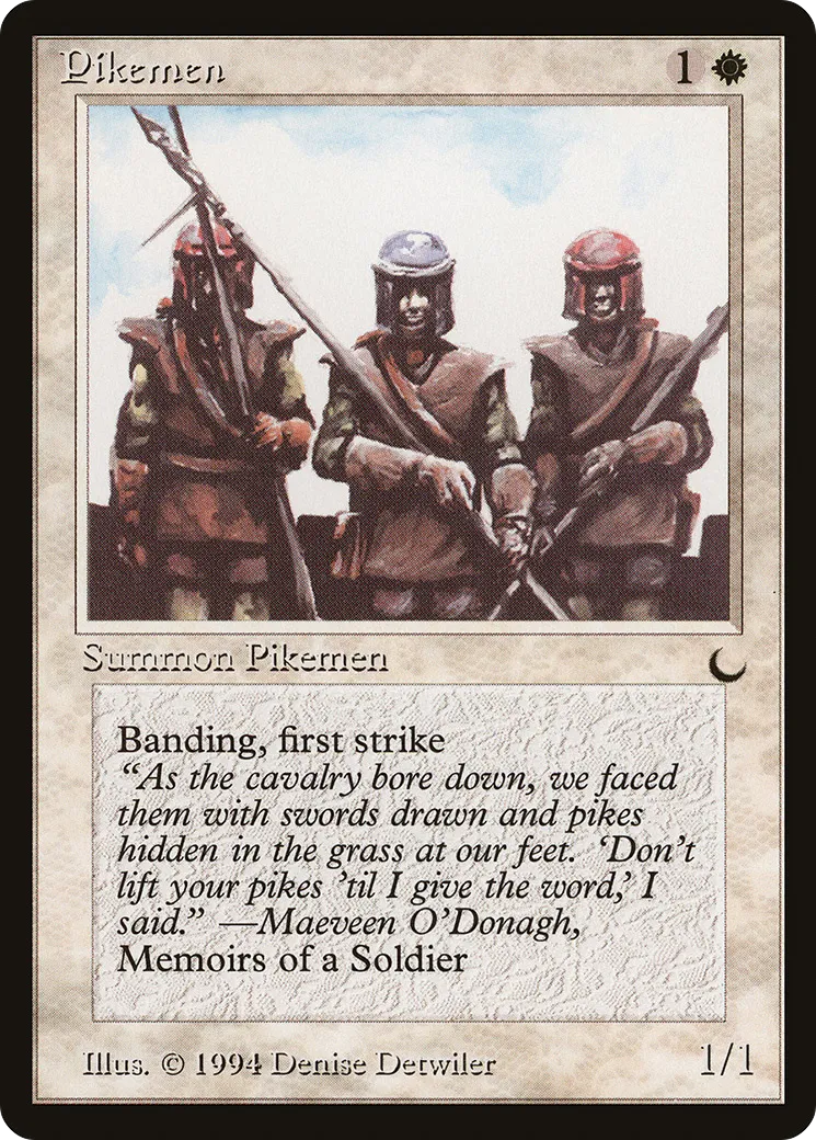 Pikemen — The Dark — Magic: The Gathering