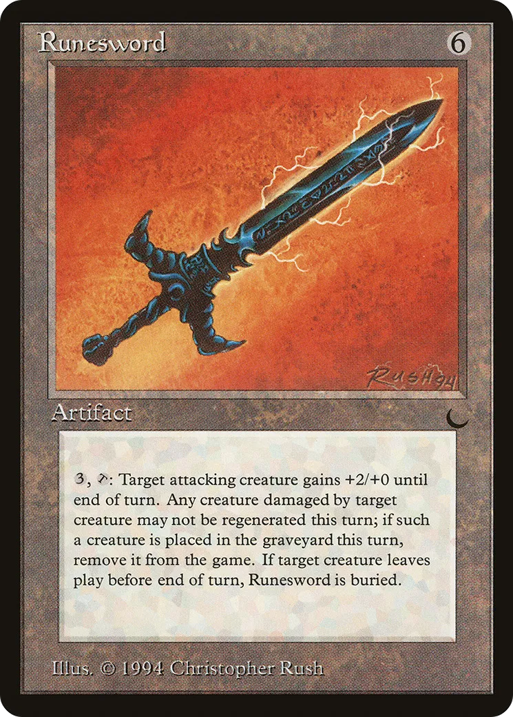 Runesword — The Dark — Magic: The Gathering