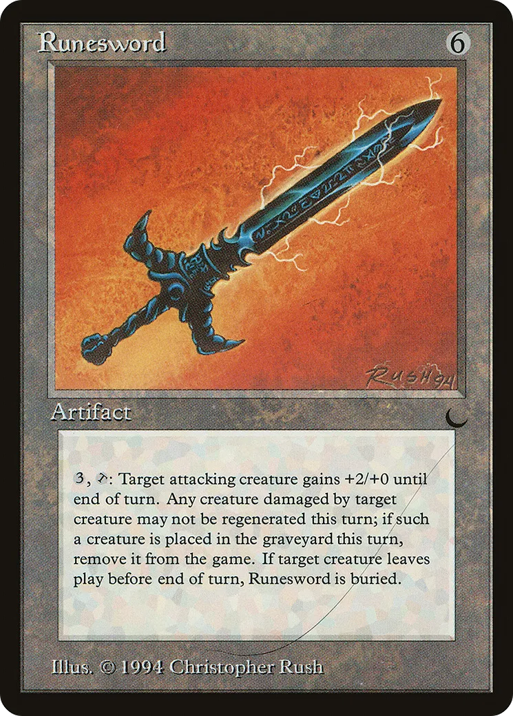 Runesword — The Dark — Magic: The Gathering