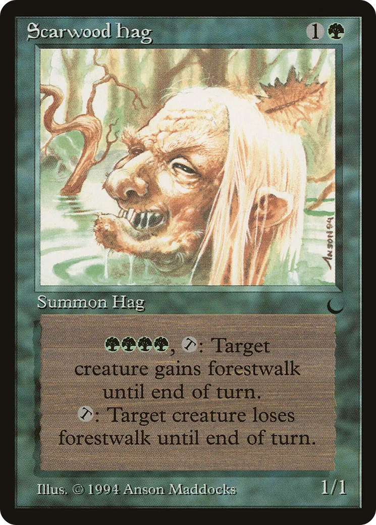 Scarwood Hag — The Dark — Magic: The Gathering