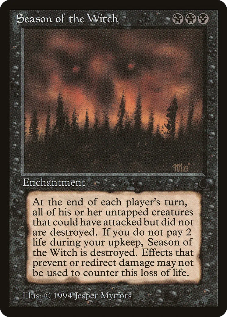 Season of the Witch — The Dark — Magic: The Gathering