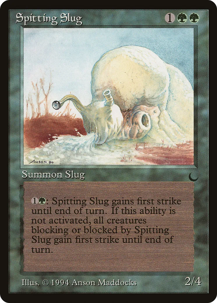 Limace cracheuse from The Dark - Magic: The Gathering